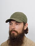 Бейсболка STETSON арт. 7713101 BASEBALL CAP LINEN (оливковый)